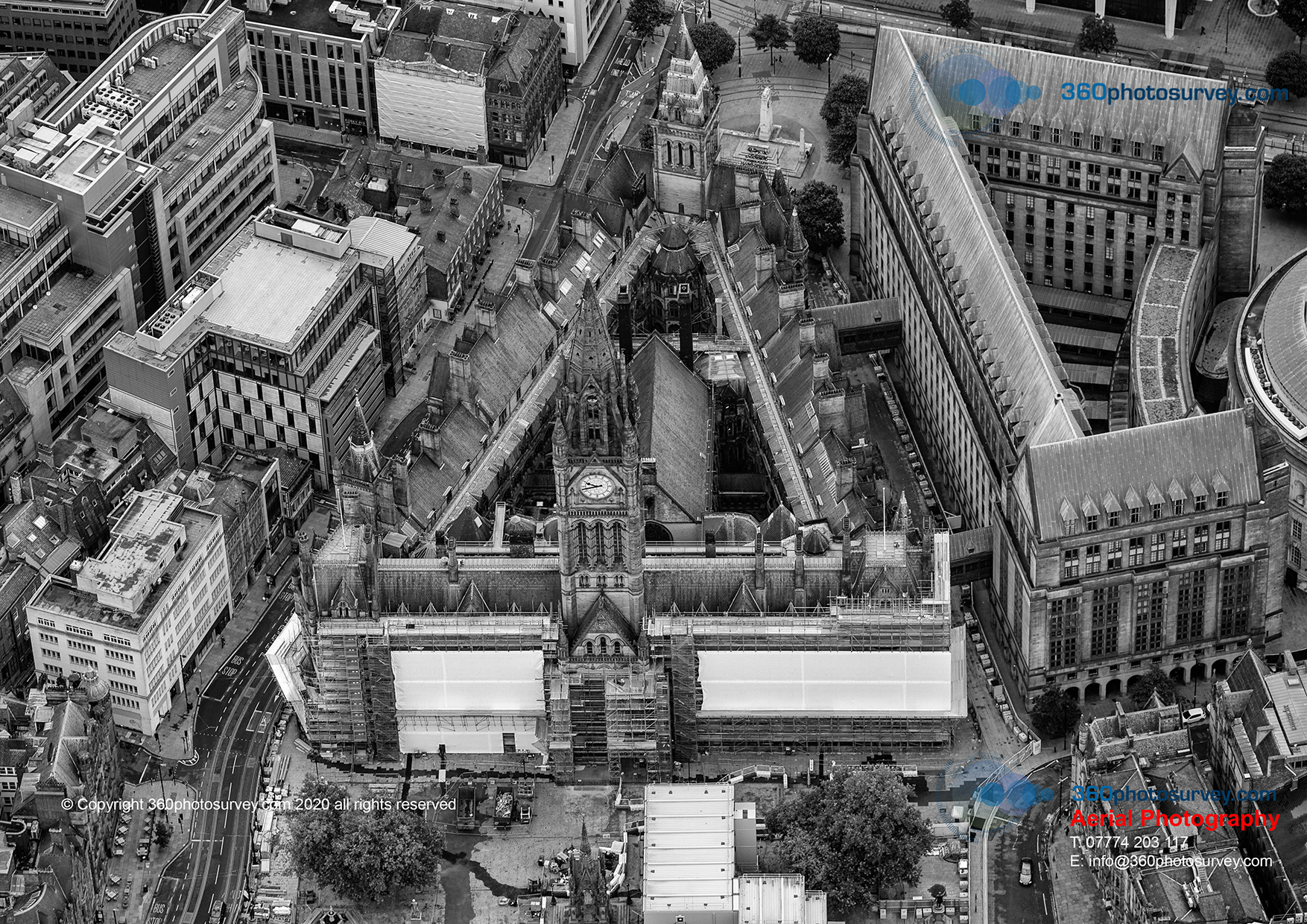 Aerial photographer Manchester